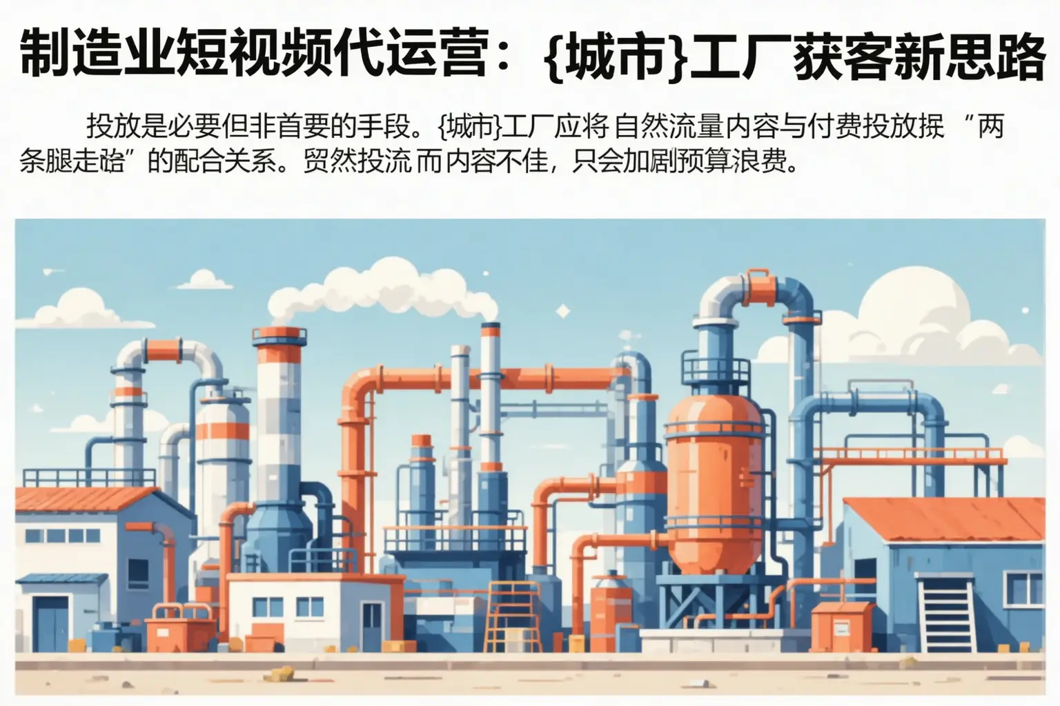 制造业短视频代运营：呼兰工厂获客新思路